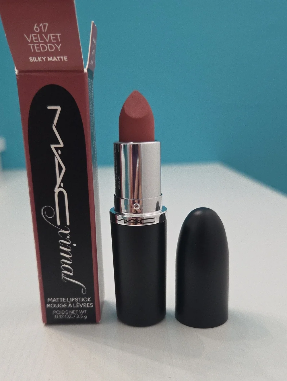 MAC Cosmetics Velvet Teddy Matte Lipstick - Dusty Brown Nude